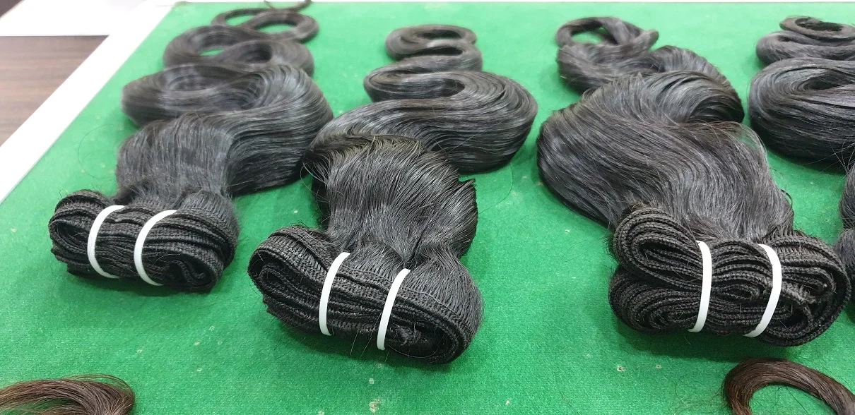 Direct Indian hair supplier Raw Unprocessed Virgin Indian Hair