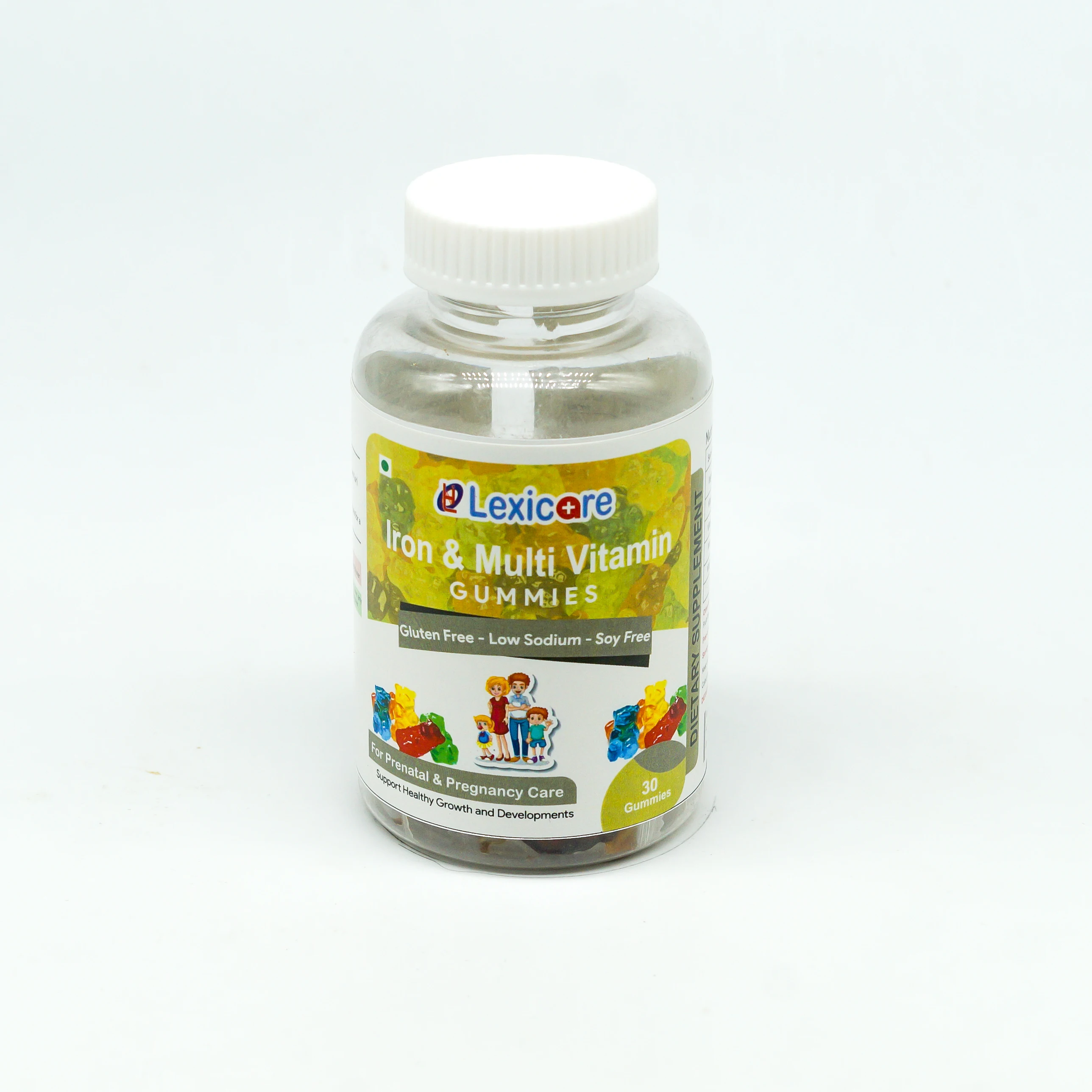 High Quality Gummy Candy Private Label Multivitamin Supplement for Kids Adults Good Taste Source of Calcium Iron Zinc Selenium