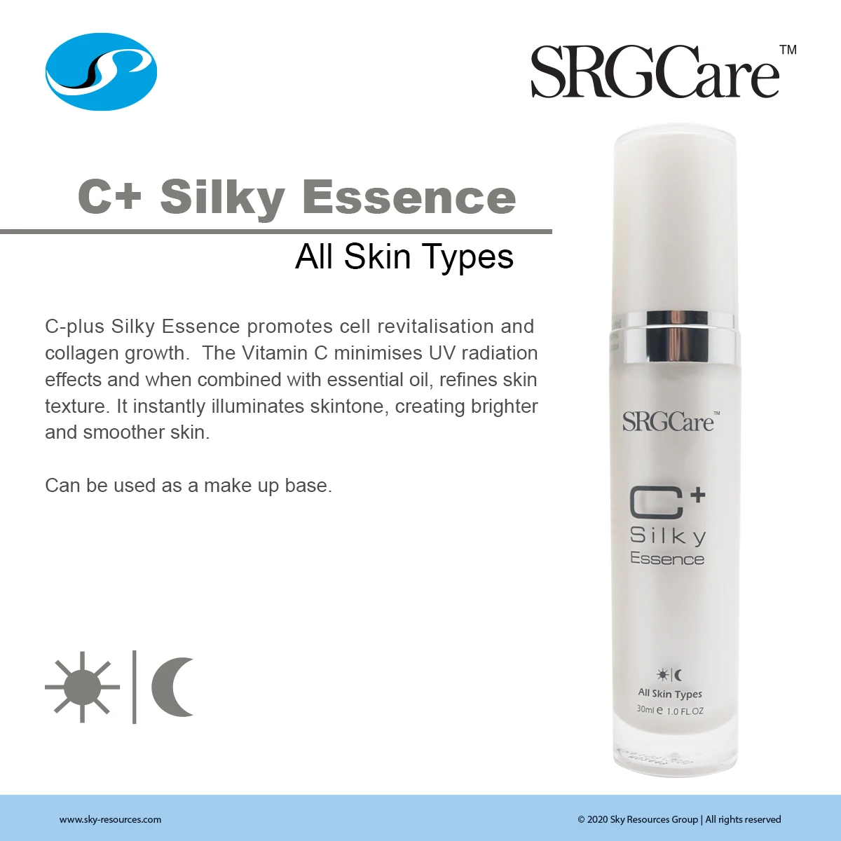 Luminance Skin Support collagen growth restore skin elasticity Vitamin C Brightening Essence Make up Base Skin care OEM Malaysia