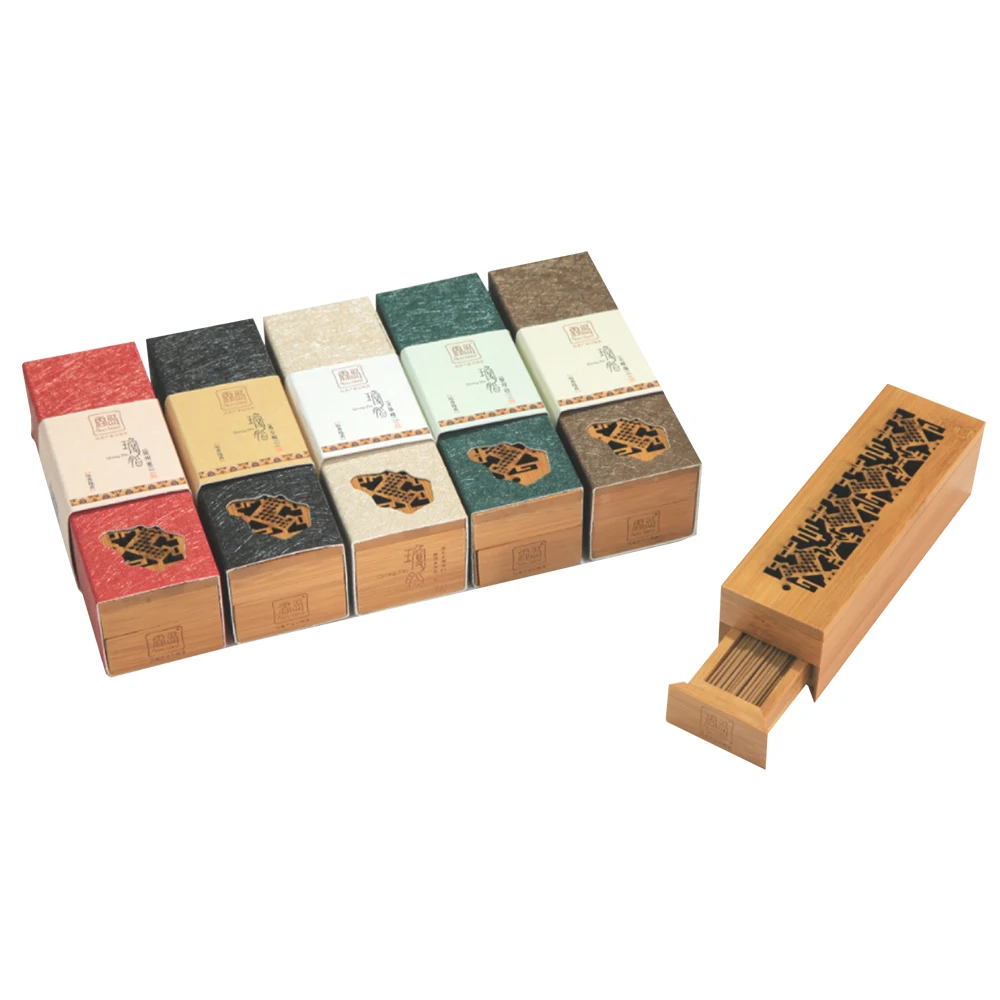 
 Деревянная палочка для благовоний aloes, необработанная палочка для успокоения астмы, 15 г 21 см  