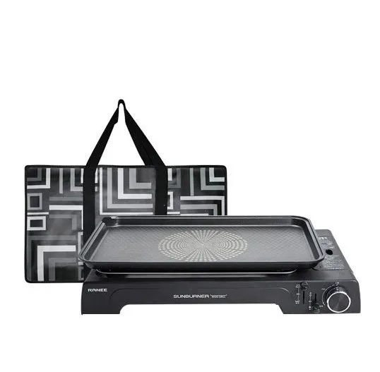 PORTABLE BUTANE GAS WIDE GRILL MODEL REWG-5300