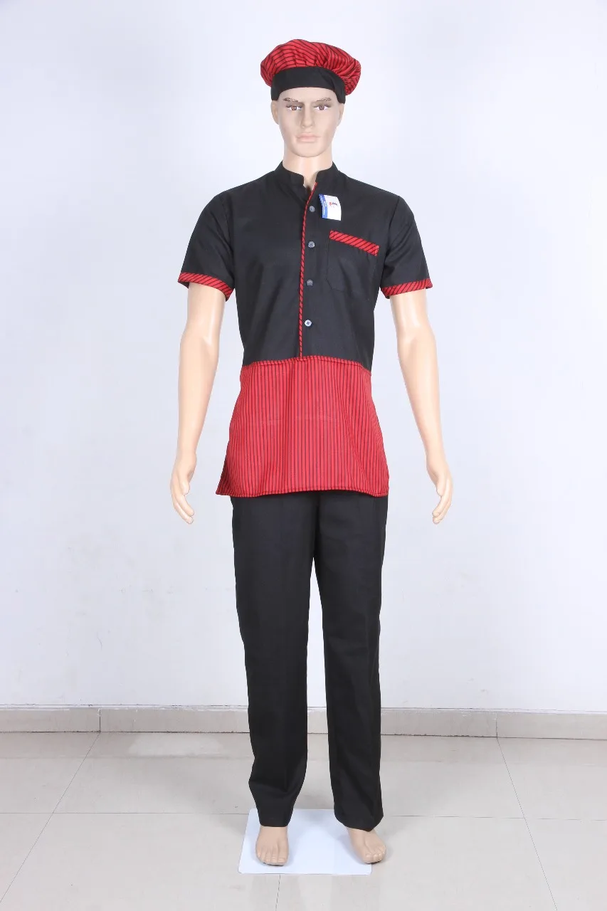 Restaurant  Staff Uniform Western Catering / waiter  custom waiter uniform