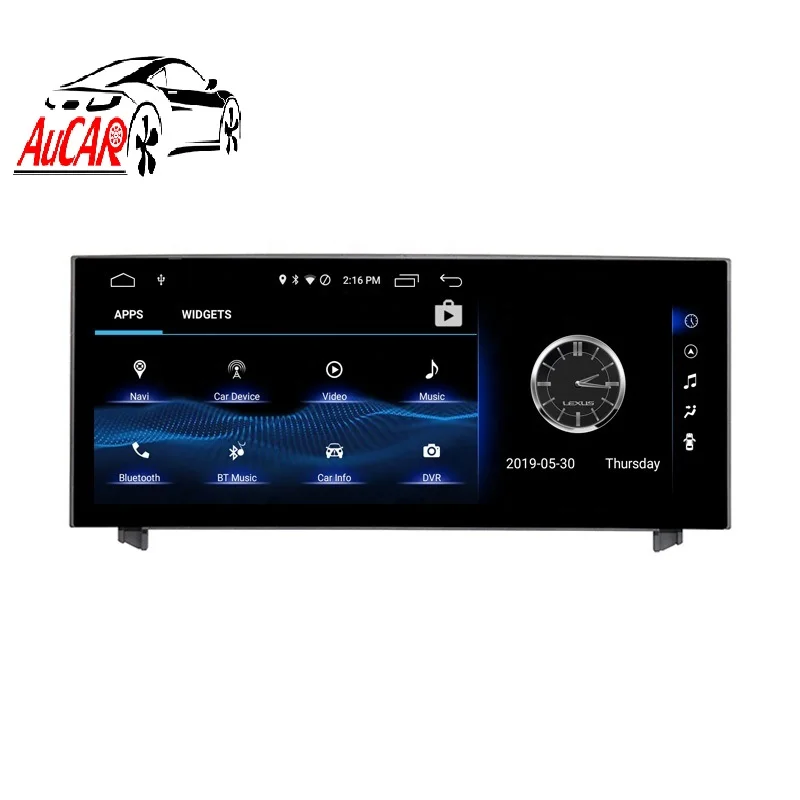 AUCAR 10.25' Android 10.0 Car DVD Multimedia player Car Audio Video Audio GPS Navigation For Lexus RC F RC200T RC350 2013-2018