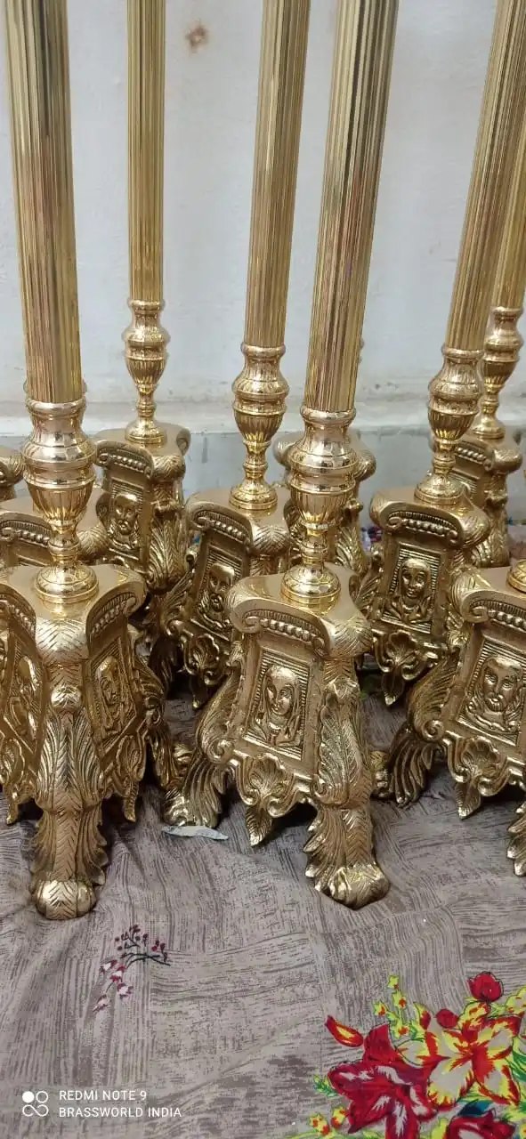 FIRST COMMUNION CHURCH ALTAR CROSS CANDLESTICK HOLDER CHURCH SUPPLIES