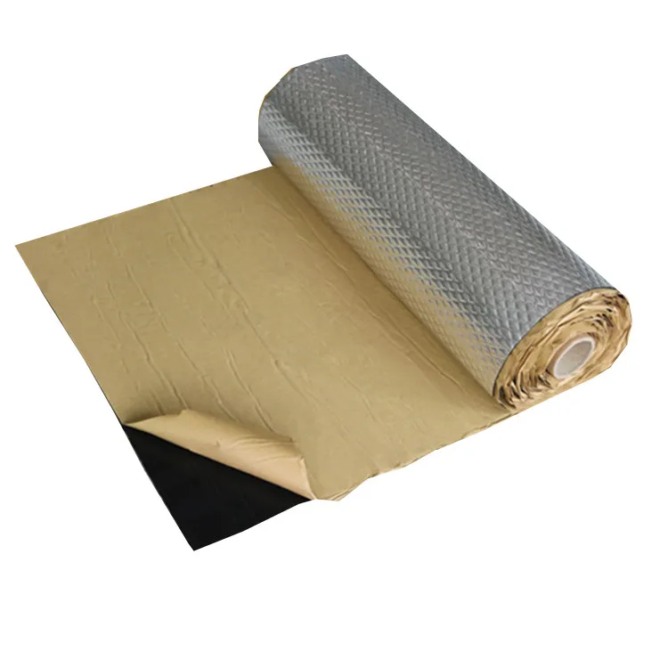 Excellent Quality Butyl Rubber Aluminum Foil Sound Absorption Acoustic Material