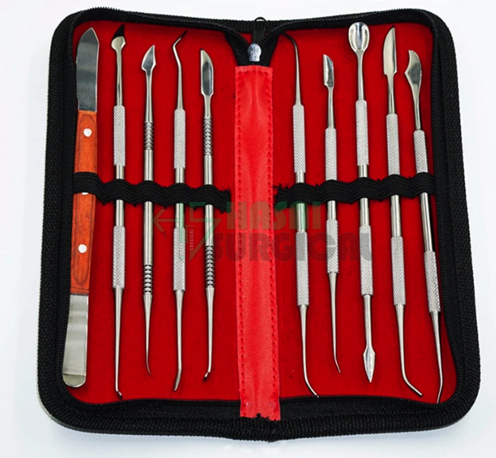 
Dentist Kit New Wax Carving dental tools Kit Stainless steel 