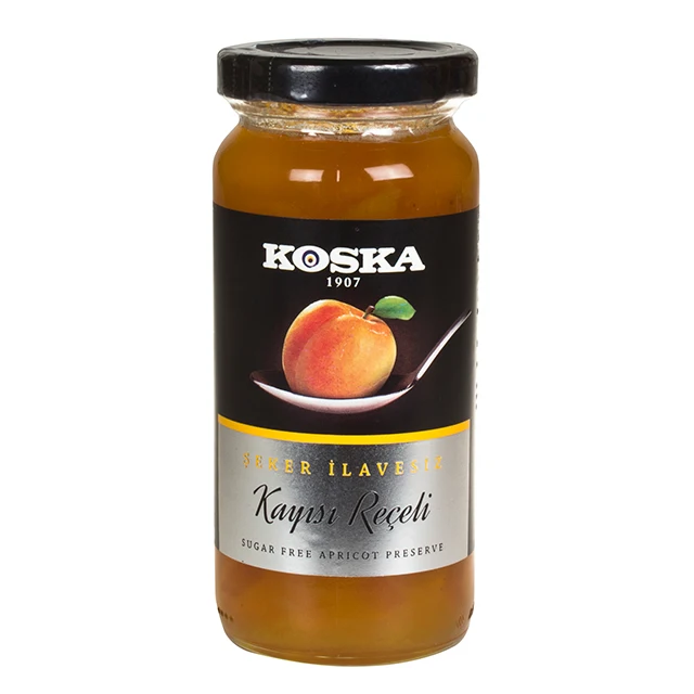 Premium Quality Wholesale Product - No Sugar Added Products - 290 g No Sugar Added Apricot Preserve