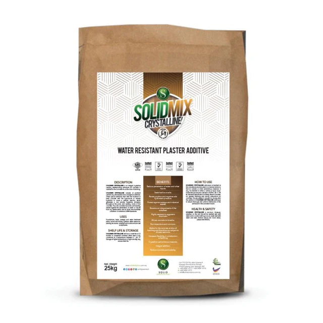
SOLIDMix Crystalline Crystalline Integral Capillary Waterproofing Admixtures 