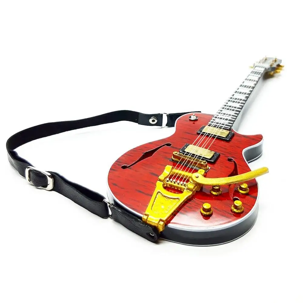 Exclusive miniature guitars Custom Plus Strap