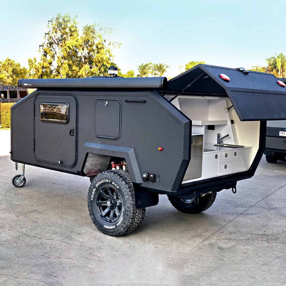 Manley High Quality Tiny Small Camper Caravan Camper Rvs Travel Trailers Camper Camping and Travel With Bathroom