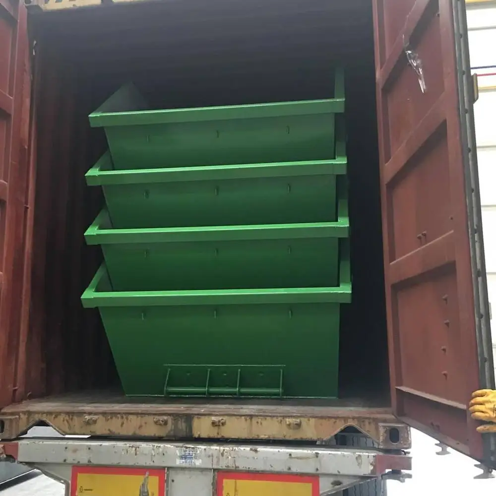 Мусорный контейнер бункер-накопитель металла пропустить