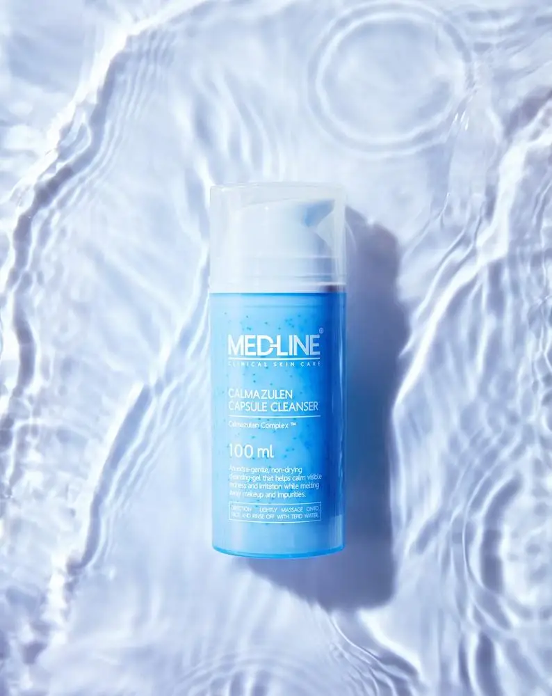 Калмазулен 100 мл капсула очищающая пена Корея подходит для всех типов кожи крем лица взрослых и женщин обычный размер использование