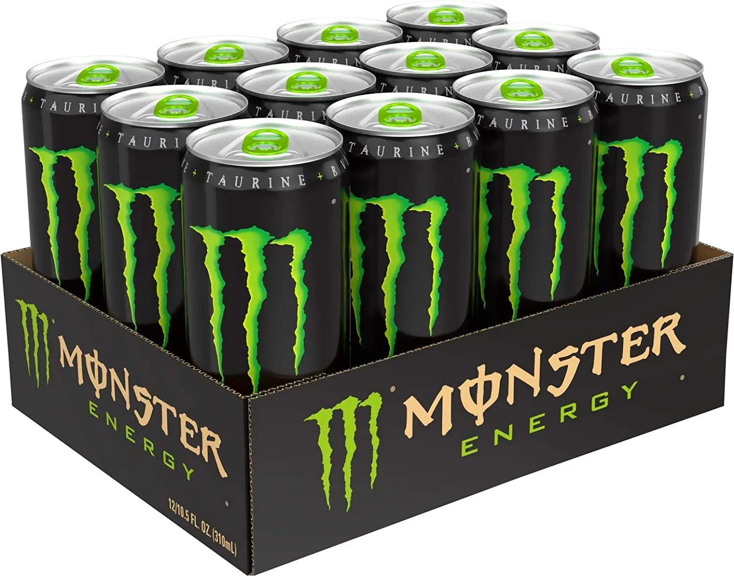 Энергетический напиток Monster 500 мл/оригинальный энергетический зеленый 24 шт. в