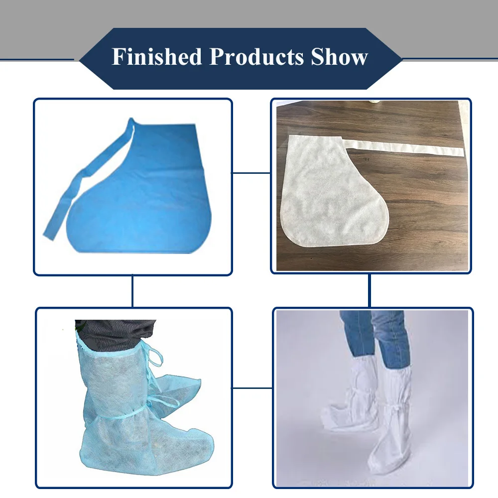 
Full automatic disposable boots shoe covers en14126 boot cover making machine 