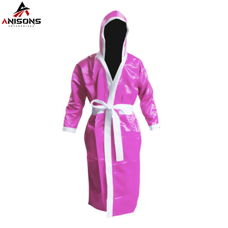 Новое поступление полноразмерный боксерский Халат с капюшоном для чемпионов мира дышащий халат 2021
