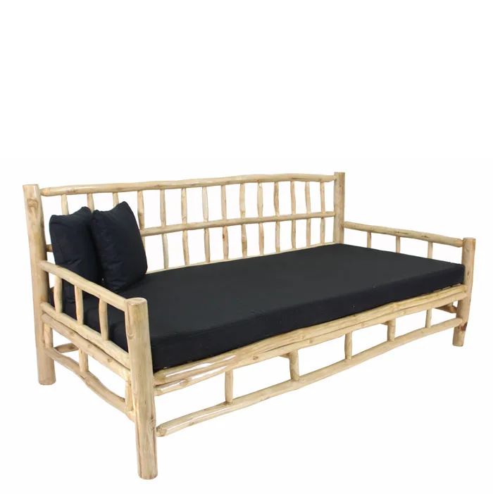 FLEGT Drift Wood Sofa Daybed for Indoor and Outdoor