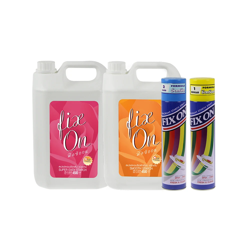 Factory Wholesale Price Best Quality of Fix on Super Easy Starch Petals Compressed Fabric Spray Other Household Chemicals 4500ML