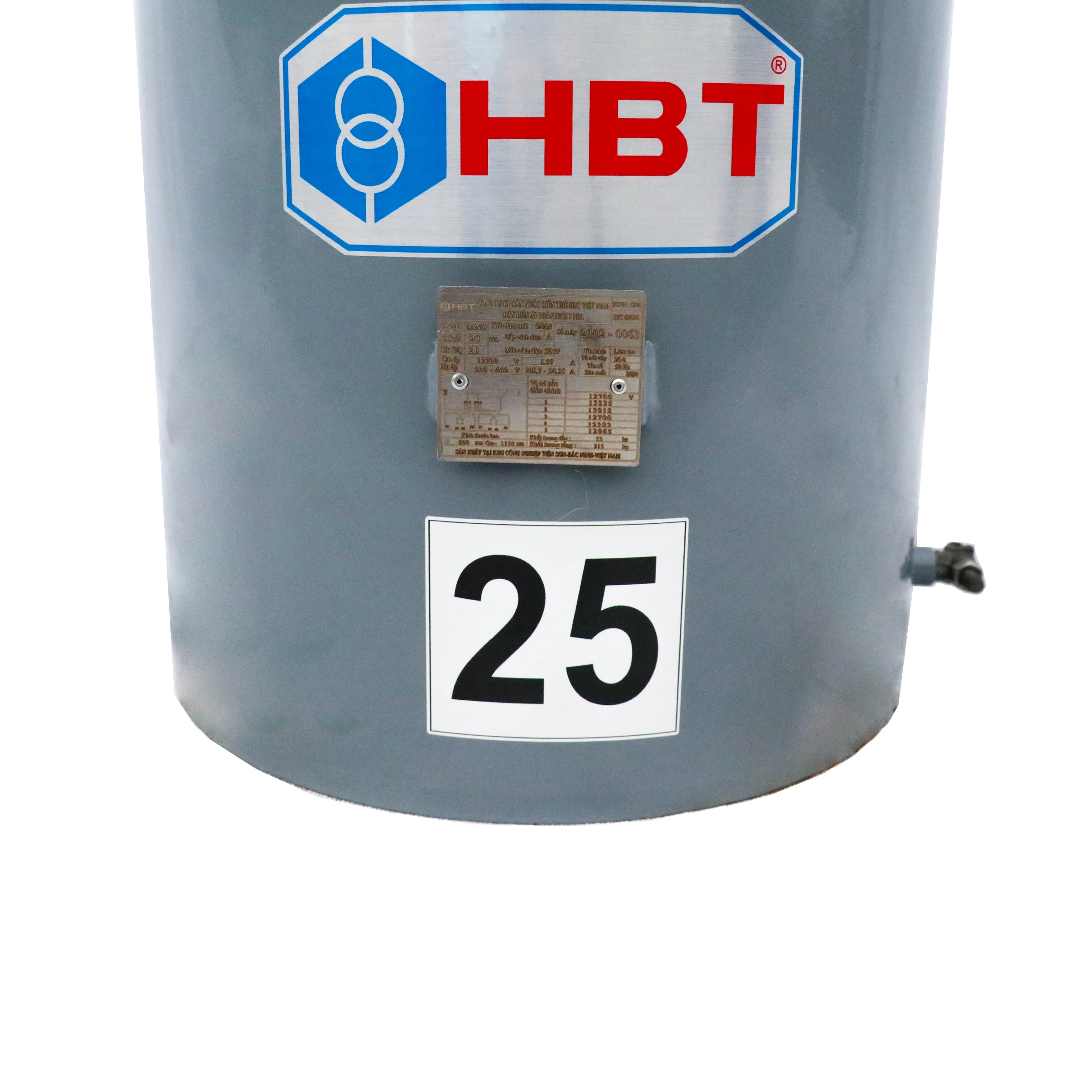 Winding HV/LV-Copper Material Power Usage Rectangle Coil Structure Single phase oil transformer From Vietnam