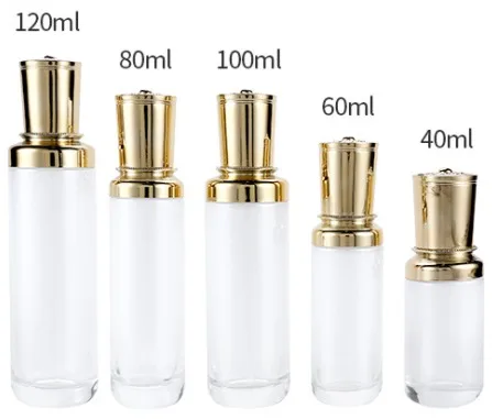  Банка для сыворотки и крема лица роскошный увлажняющий крем стеклянная матовая Косметическая банка склад в Европе