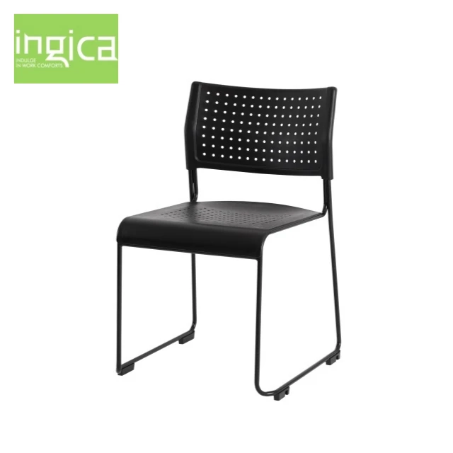 Taiwan stacking with tablet plastic cushion chair