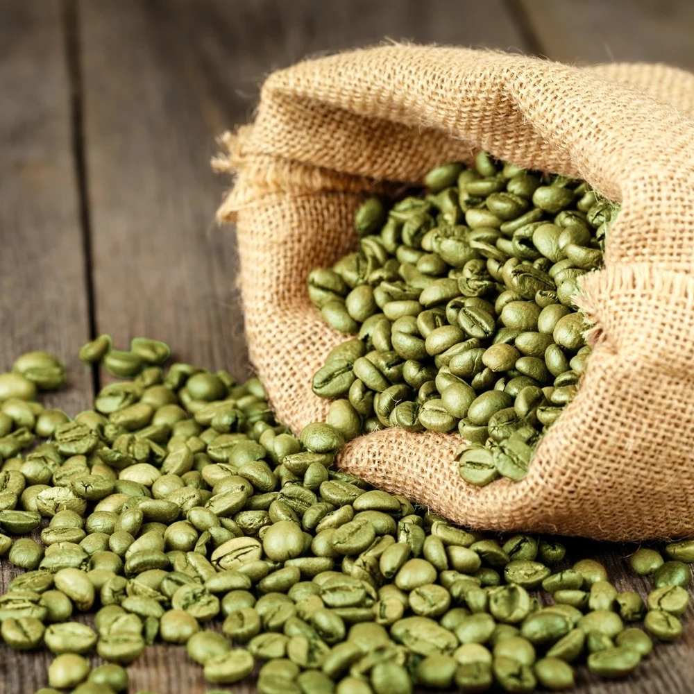 Green Coffee, natural and organic Green coffee beans