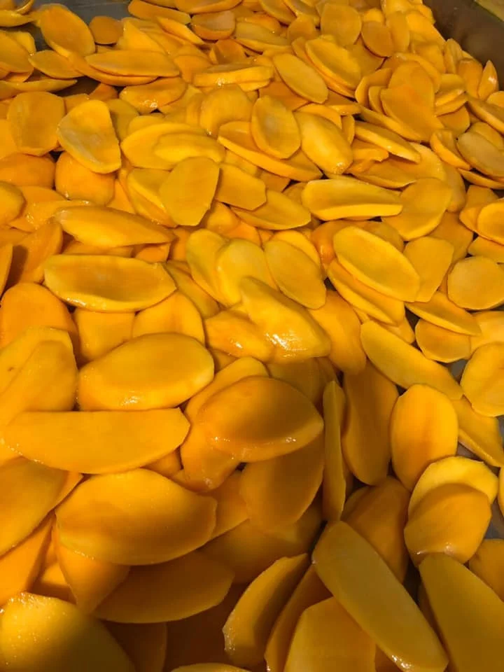 Лучшая пища для вакуумной замораживания 100% натуральные нарезные мягкие сушеные манго здоровая лучшая закуска фруктовые Чипсы из