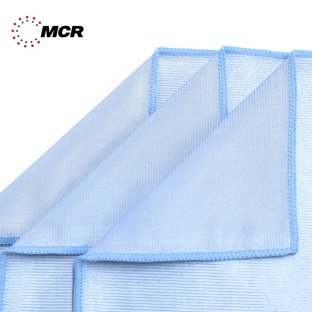 Glass/Window TOWEL 320gsm Household Kitchen Dish High Quality Lint-free Scratch-free Tricot Contructio