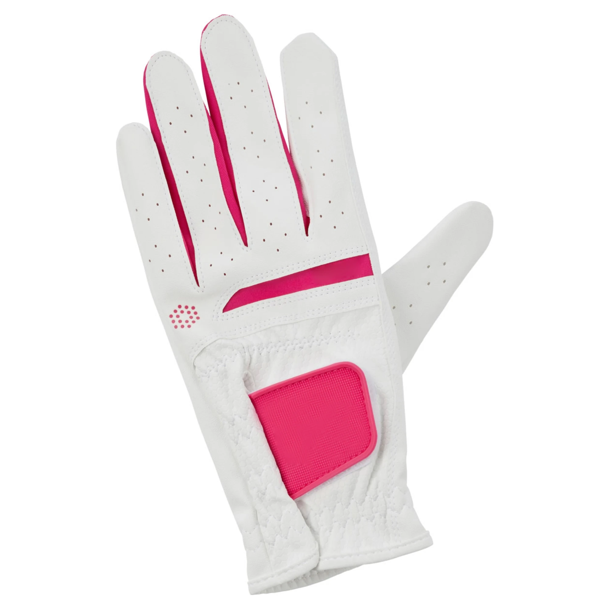 golf glove in cabretta leather and synthetic leather personalized for right and left hand