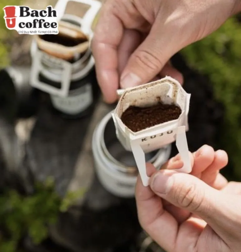 Вьетнамский капельный мешок для кофе | Наполнитель кофе-одно блюдо Средний жареный Натуральный-экологически чистый