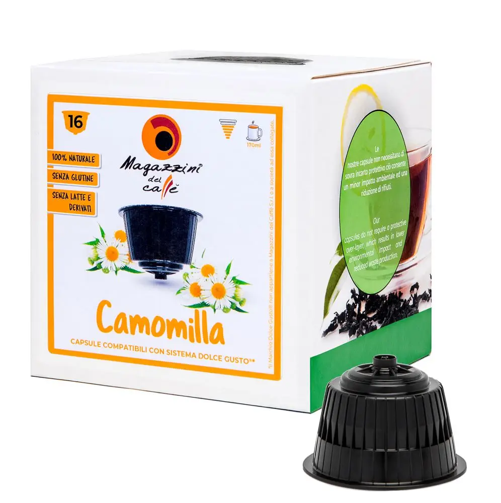 
Italian Chamomile Dolce Gusto* compatible coffee capsules- 16 cps box 