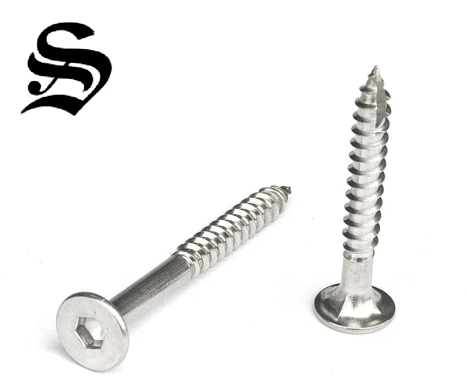 
Limited stocking of stainless steel #10 square wood screw 