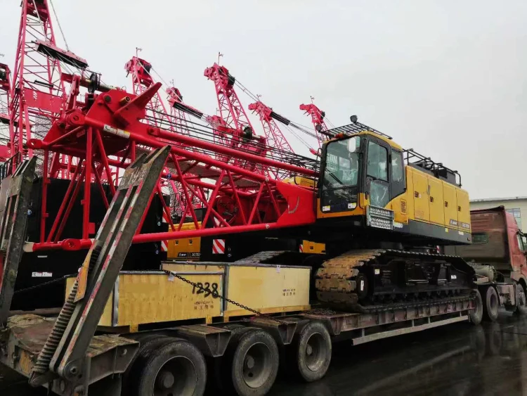 90 tons 90ton Crawler Crane Lattice Boom Crane SCC900A
