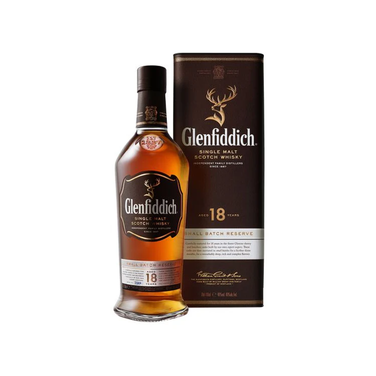 Bulk Quantity Exporter of Alcoholic Beverage 12 Year Old Glenfiddich Whisky/ Glenfiddich Single Malt Scotch Whisky