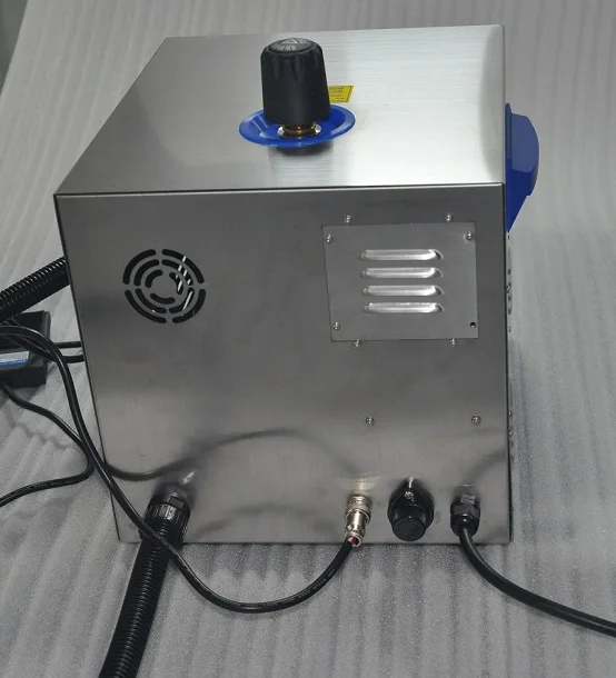 4L capacity flexible wands and foot pedal Low water level warning Stainless steel boiler  6 bar bench top dental steam cleaner