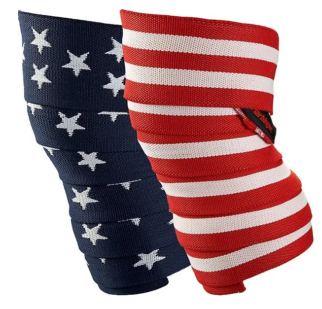 Hot seller Amazo Heavy Duty Fitness Weightlifting Knee wrap sports and fitness