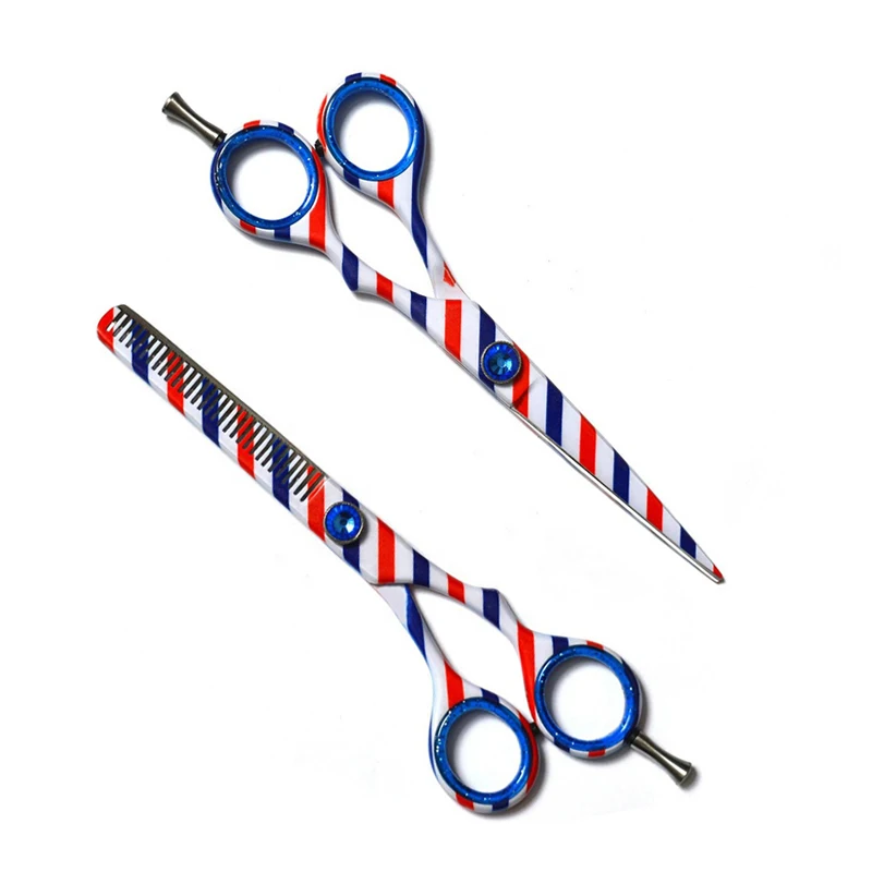 
 Профессиональные ножницы для волос 5,5 Японские Стальные Ножницы Для Стрижки Волос Набор для стрижки филировочные ножницы парикмахерские ножницы  