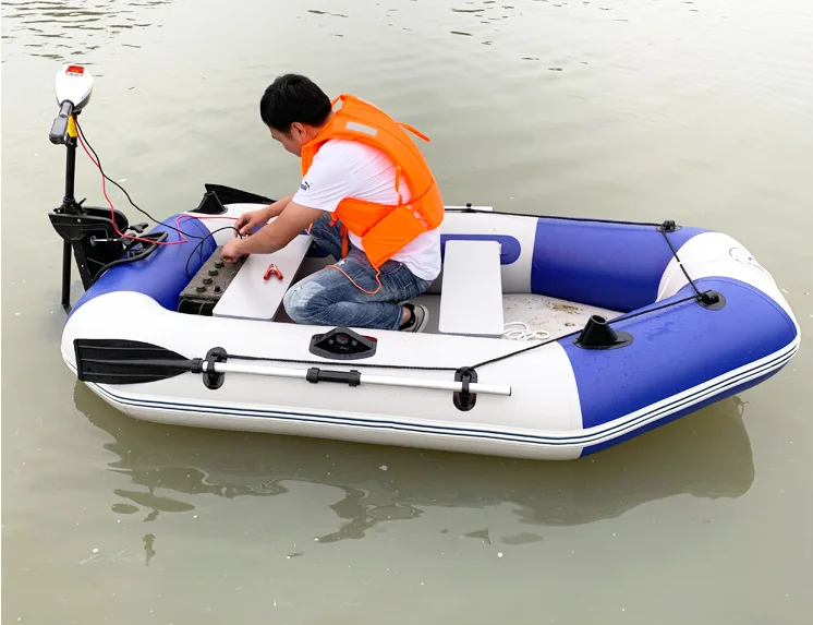 Надувная лодка рафтинг рыбалка байдарка каноэ река озеро и набор весел