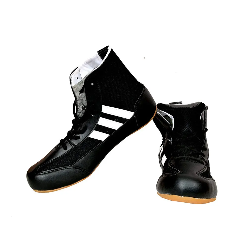 Professional leather Boxing Shoes for Wrestling