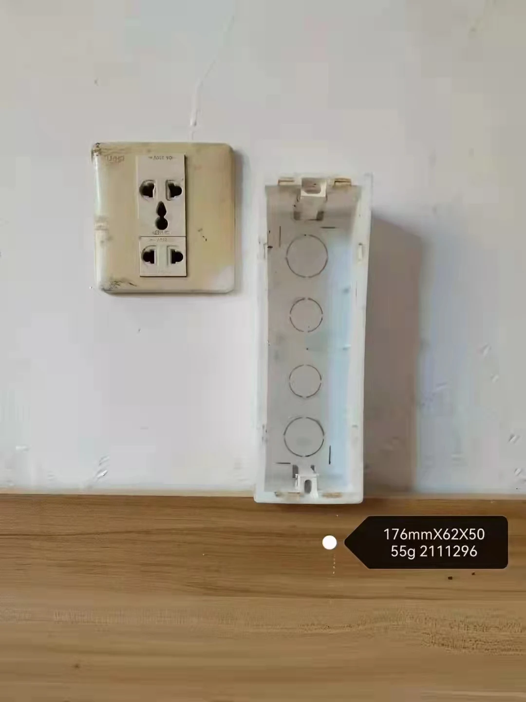 China Factory PVC Injection Moulded Second Hand Plastic Junction Box Mould Used Jbox Mold For Sale