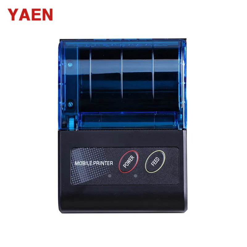 Mobile Mini Monochrome Handheld Printer Android Blue tooth Handheld Printer With Wireless Blue tooth for Billing