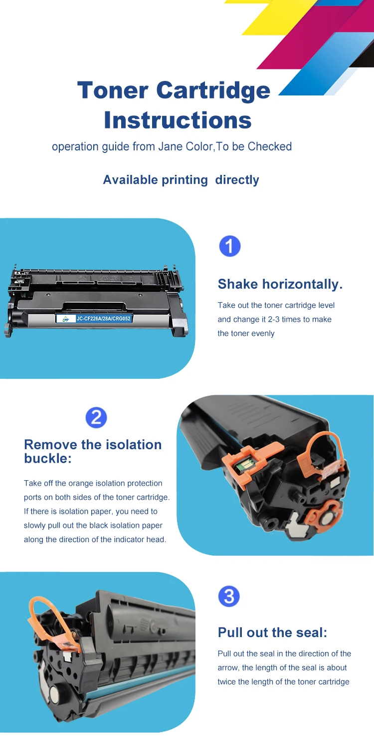 Черный тонер Jane Color для лазера HP Q5949A 5949A 49A лазерного принтера 1160 1160le 3390 3392 1320 1320n 1320nw 1320t 1320tn