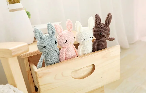 Экологичная вязаная кукла-животное вязанные крючком игрушки креативная детская игрушка Рождество для детей