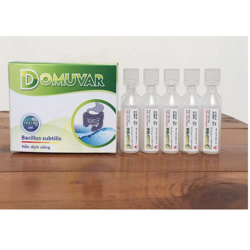 
Oral Liquid for Diarrhear human Health supplement Best price Sterile BFS technology Bacillus Subtilis Domuvar Probiotic 