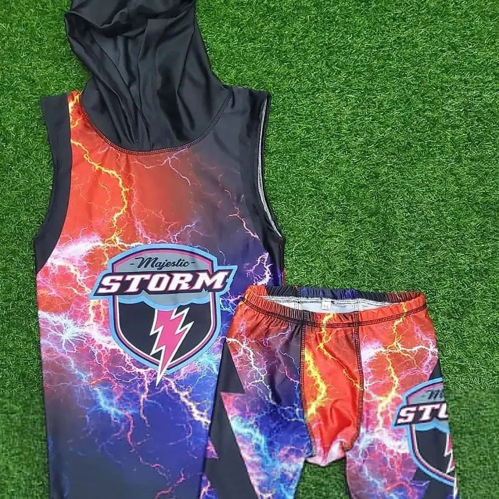 Sublimated 7v7 Football Uniform Compression Wear 7 on 7 Football Uniform Custom Design OEM Service American Football Jersey Boys