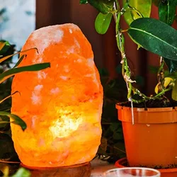 1-2 kg Crystal pink natural handicraft Dimmer switch rock original quality Himalayan salt lamps salt night light lamp