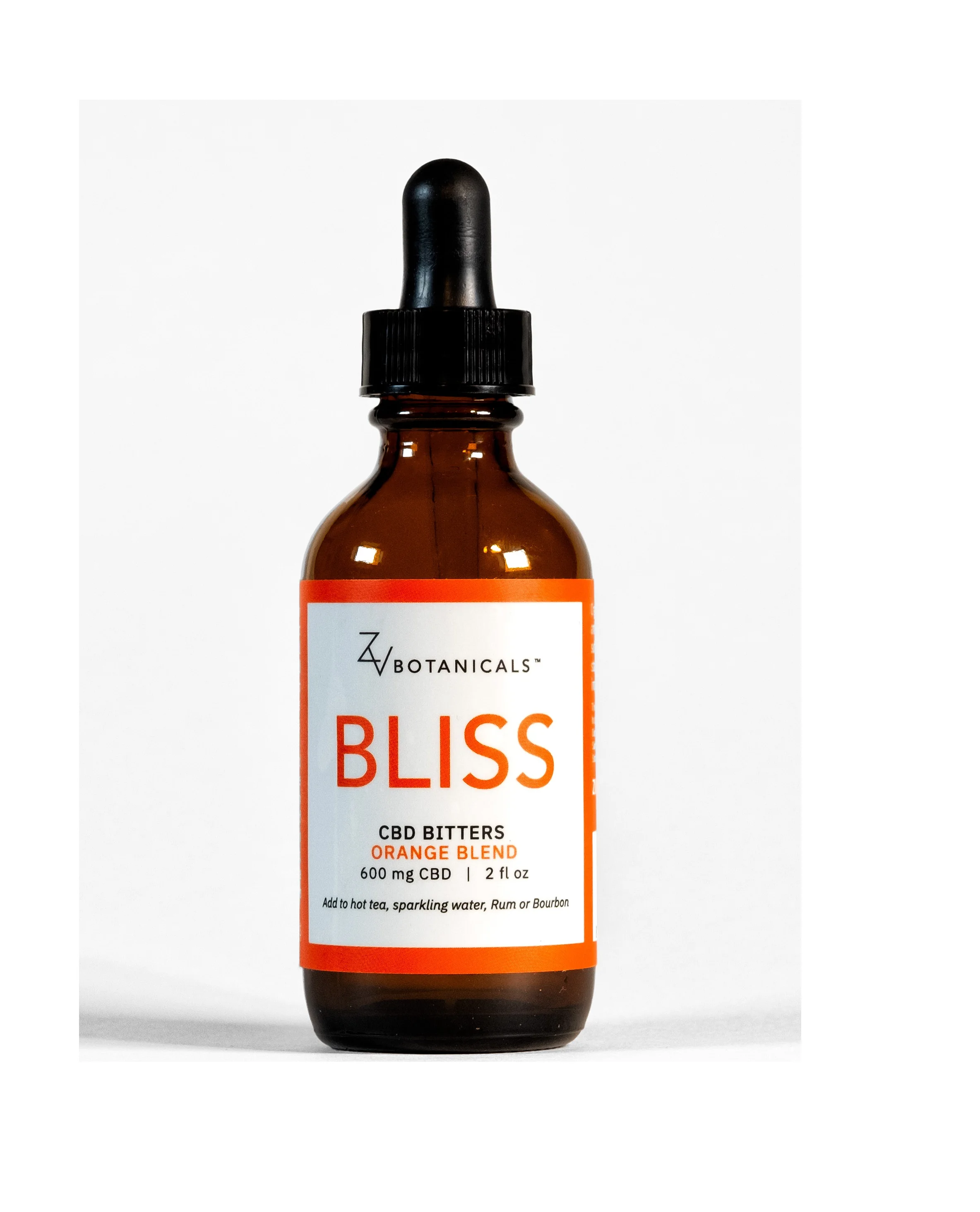 Битатеры полного спектра Orange BLISS два унции 600 мг от ZV