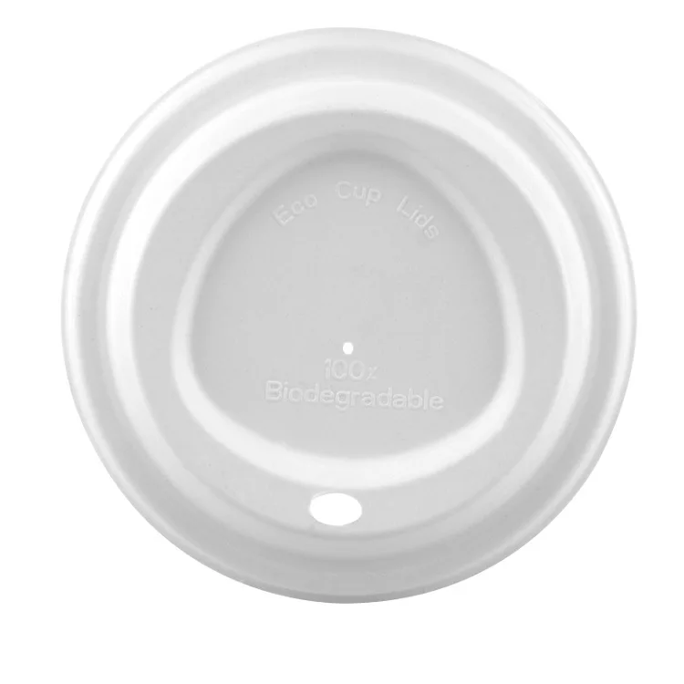Производство, оптовая продажа, 100% биоразлагаемые одноразовые крышки стаканов, крышки из сахарного тростника, целлюлозы