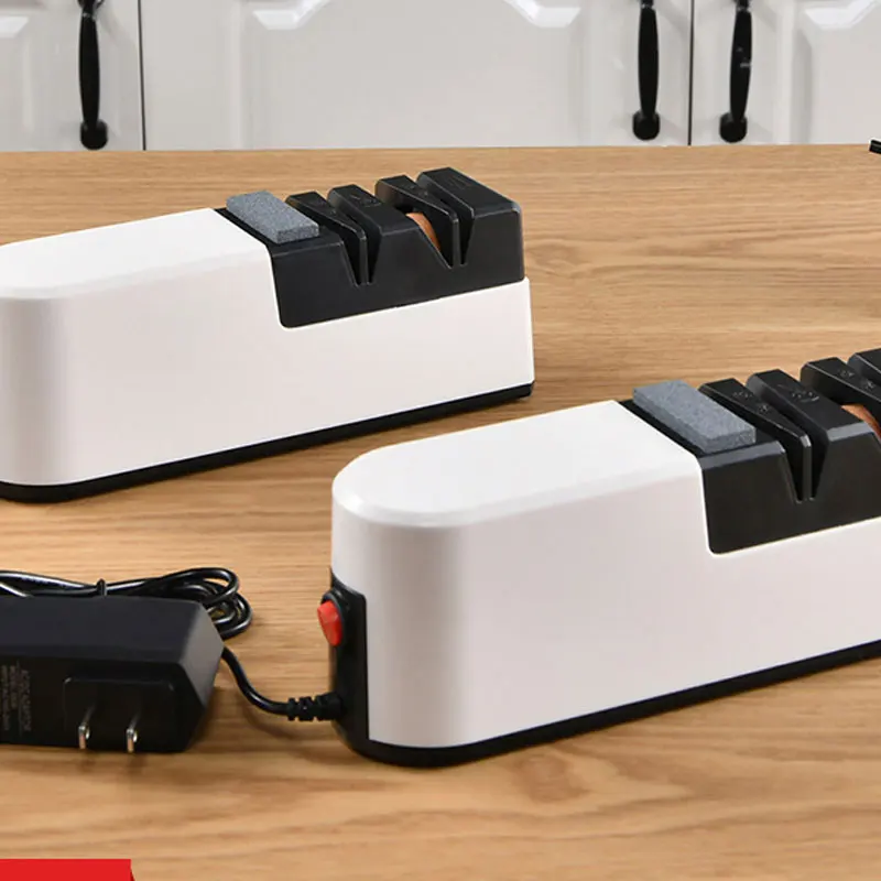 Самый продаваемый большой промышленный нож с фиксированным углом алмазная кухонная Лазерная электронная точилка для ножей