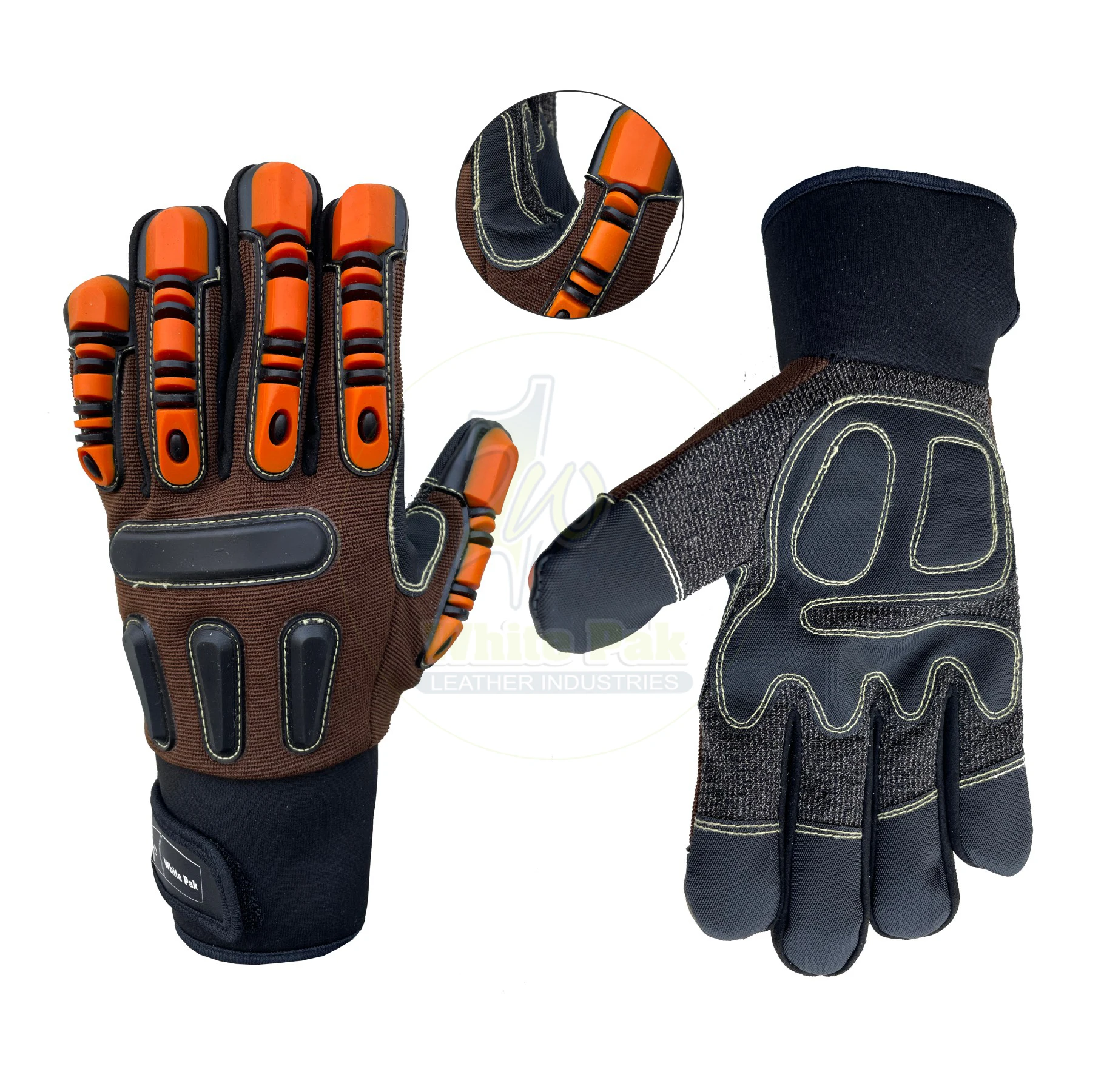Professional Neoprene Cuff Unique Style Impact Gloves