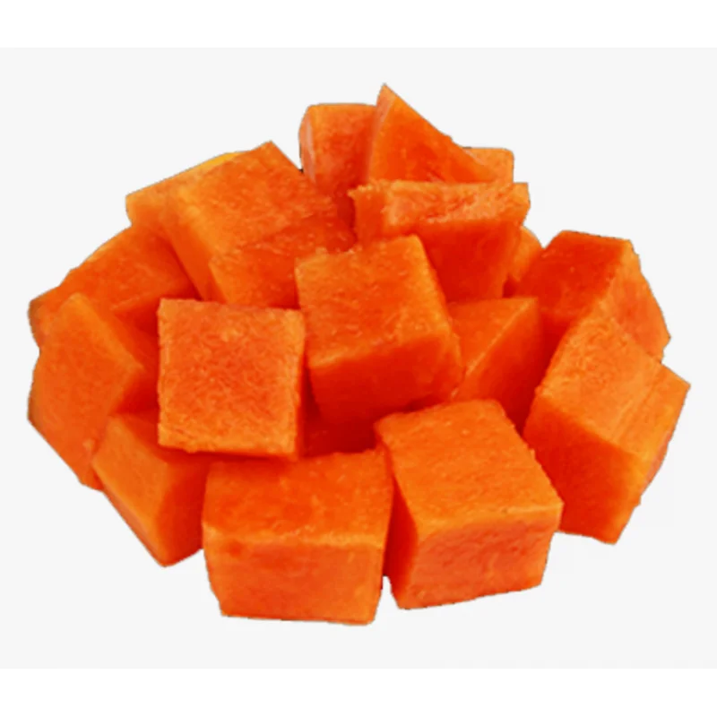 (GC Food) Papaya fresh - Papaya Frozen Fruit -  Papaya Dice Cubes - Yellow  Color - Sweet Tasty  with LC/ TT  at sight Viet Nam
